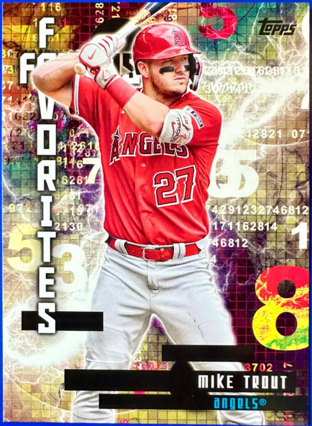 2024 Topps Fantasy Favorites Mike Trout #FF-2 card
