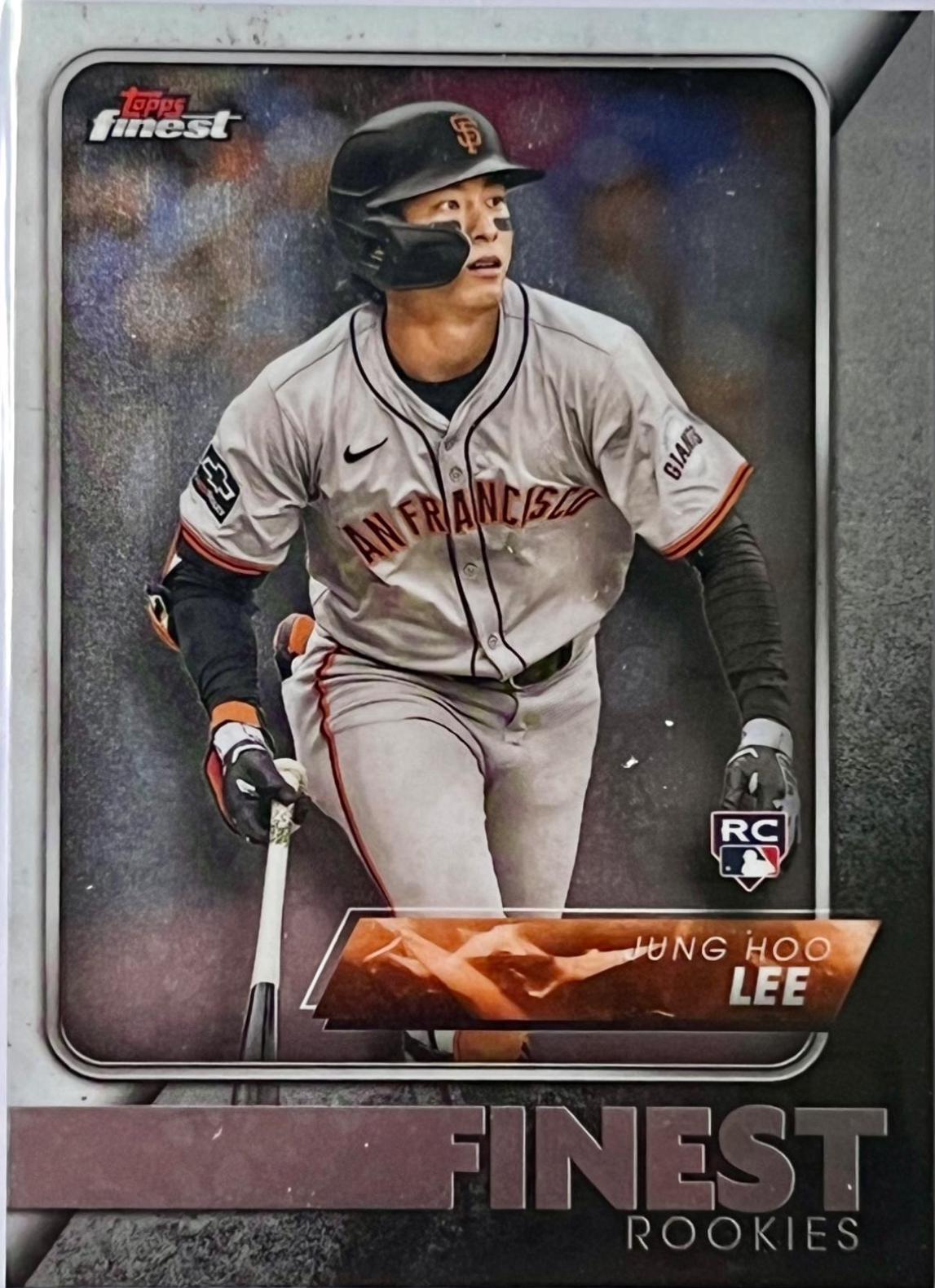 2024 Topps Finest Rookie Design Variation Jung-Hoo Lee #FRD-18 card
