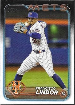 2024 Topps Francisco Lindor #650 card