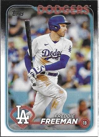 2024 Topps Freddie Freeman #102 card