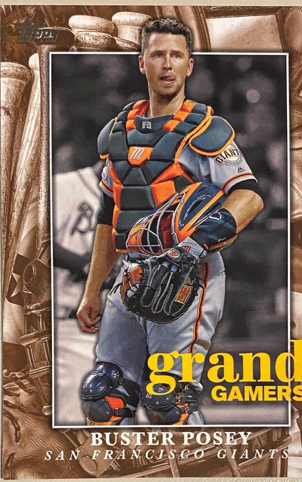 2024 Topps Grand Gamers Buster Posey #GOG-17 card