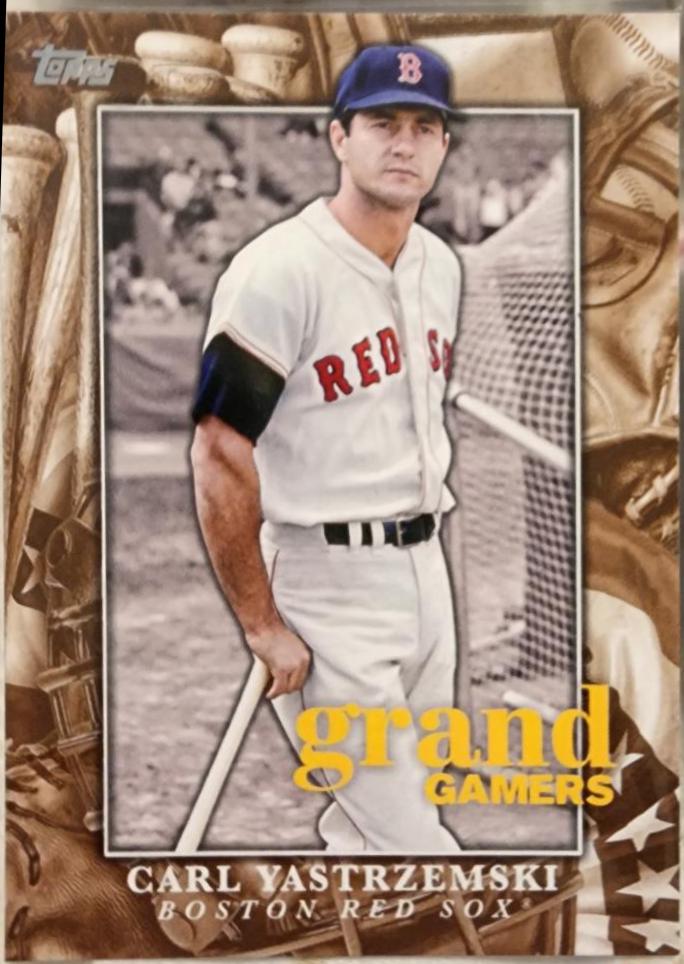 2024 Topps Grand Gamers Carl Yastrzemski #GOG-4 card