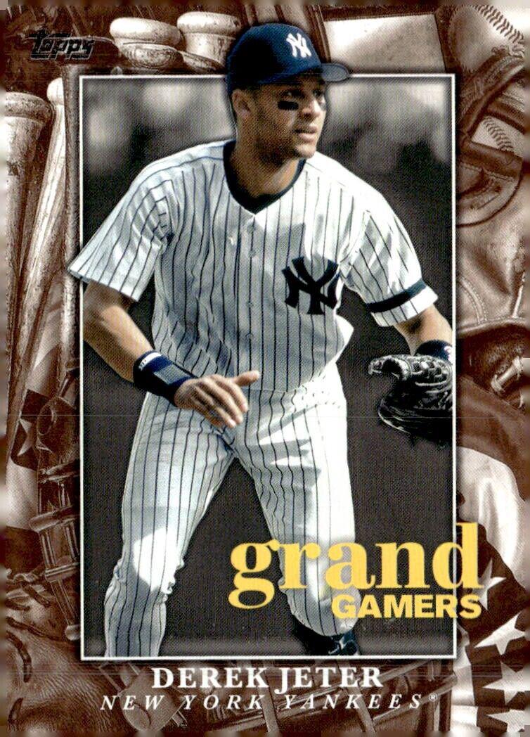 2024 Topps Grand Gamers Derek Jeter #GOG-6 card