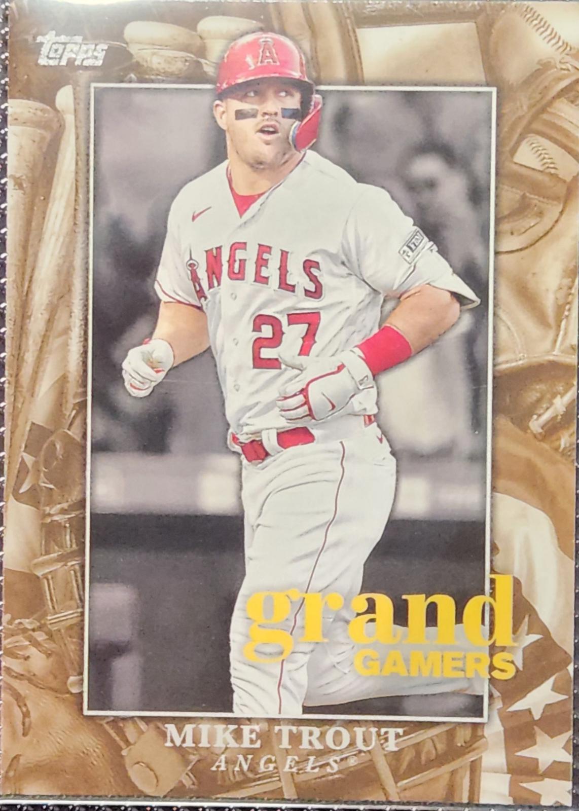 2024 Topps Grand Gamers Mike Trout #GOG-20 card