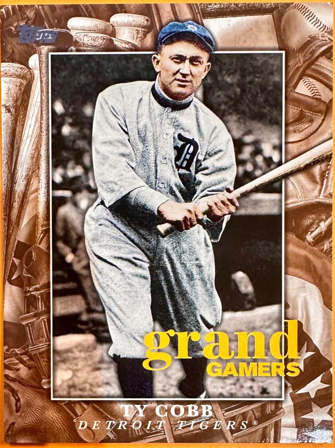 2024 Topps Grand Gamers Ty Cobb #GOG-16 card