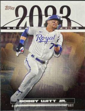 2024 Topps Greatest Hits Bobby Witt Jr. #23GH-20 card