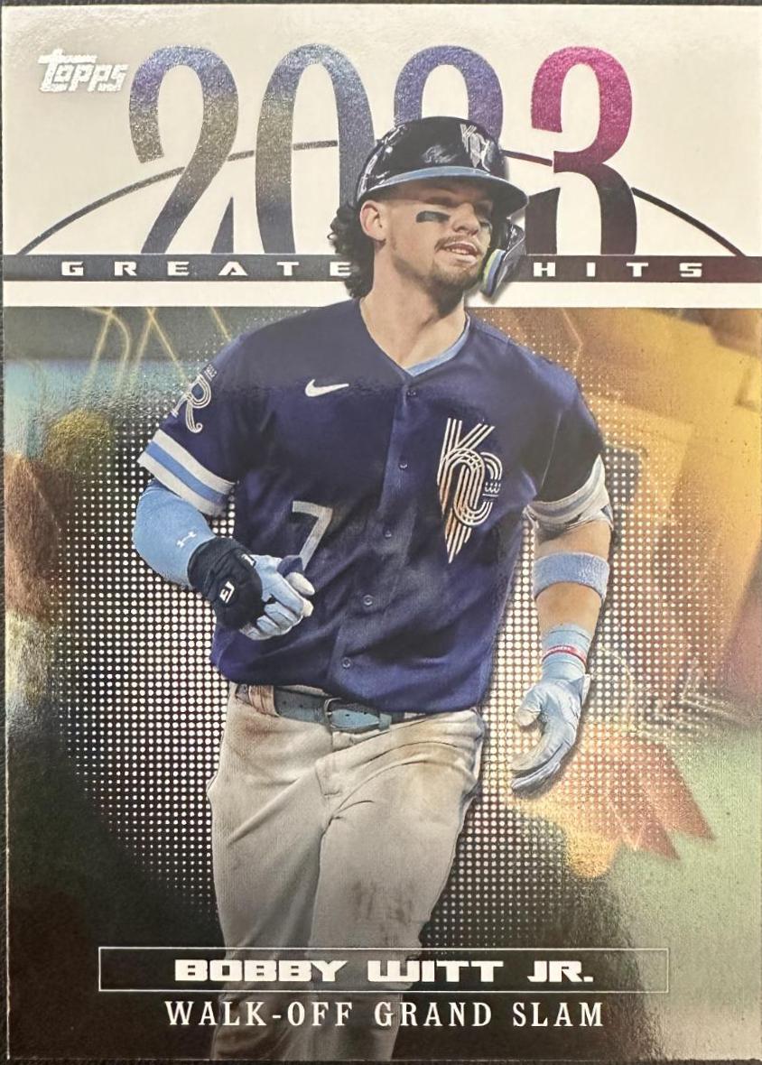 2024 Topps Greatest Hits Bobby Witt Jr. #23GH-9 card