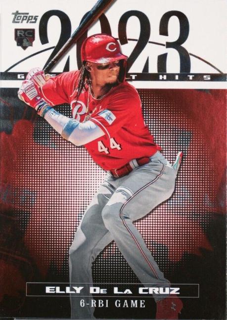 2024 Topps Greatest Hits Elly De La Cruz #23GH-25 card