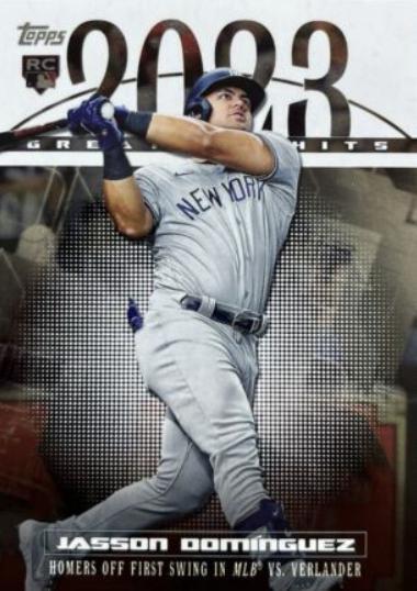 2024 Topps Greatest Hits Jasson Dominguez #23GH-26 card