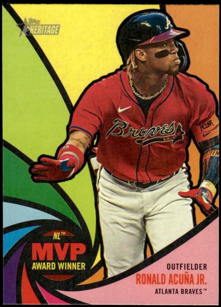 2024 Topps Heritage Award Winners Ronald Acuna Jr. #AW-2 card