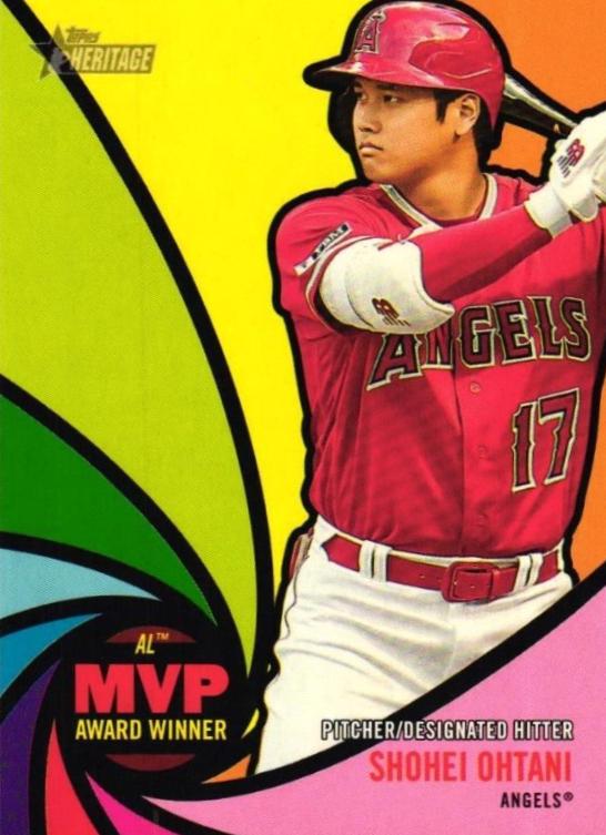 2024 Topps Heritage Award Winners Shohei Ohtani #AW-1 card