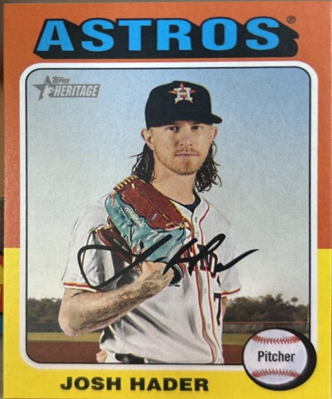 2024 Topps Heritage Mini Josh Hader #501 card
