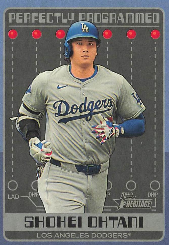 2024 Topps Heritage Perfectly Programmed Shohei Ohtani #PP-2 card