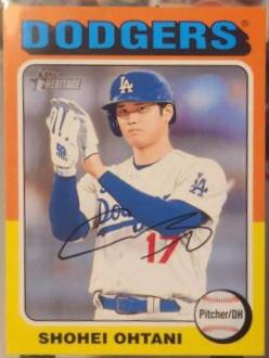 2024 Topps Heritage Shohei Ohtani [999] #371 card