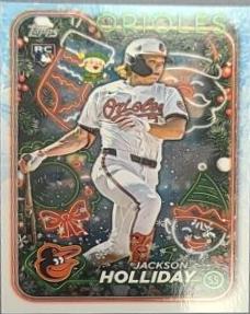 2024 Topps Holiday Hidden Elf Jackson Holliday #HE-7 card
