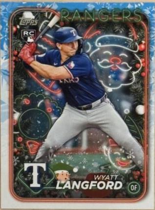 2024 Topps Holiday Hidden Elf Wyatt Langford #HE-2 card