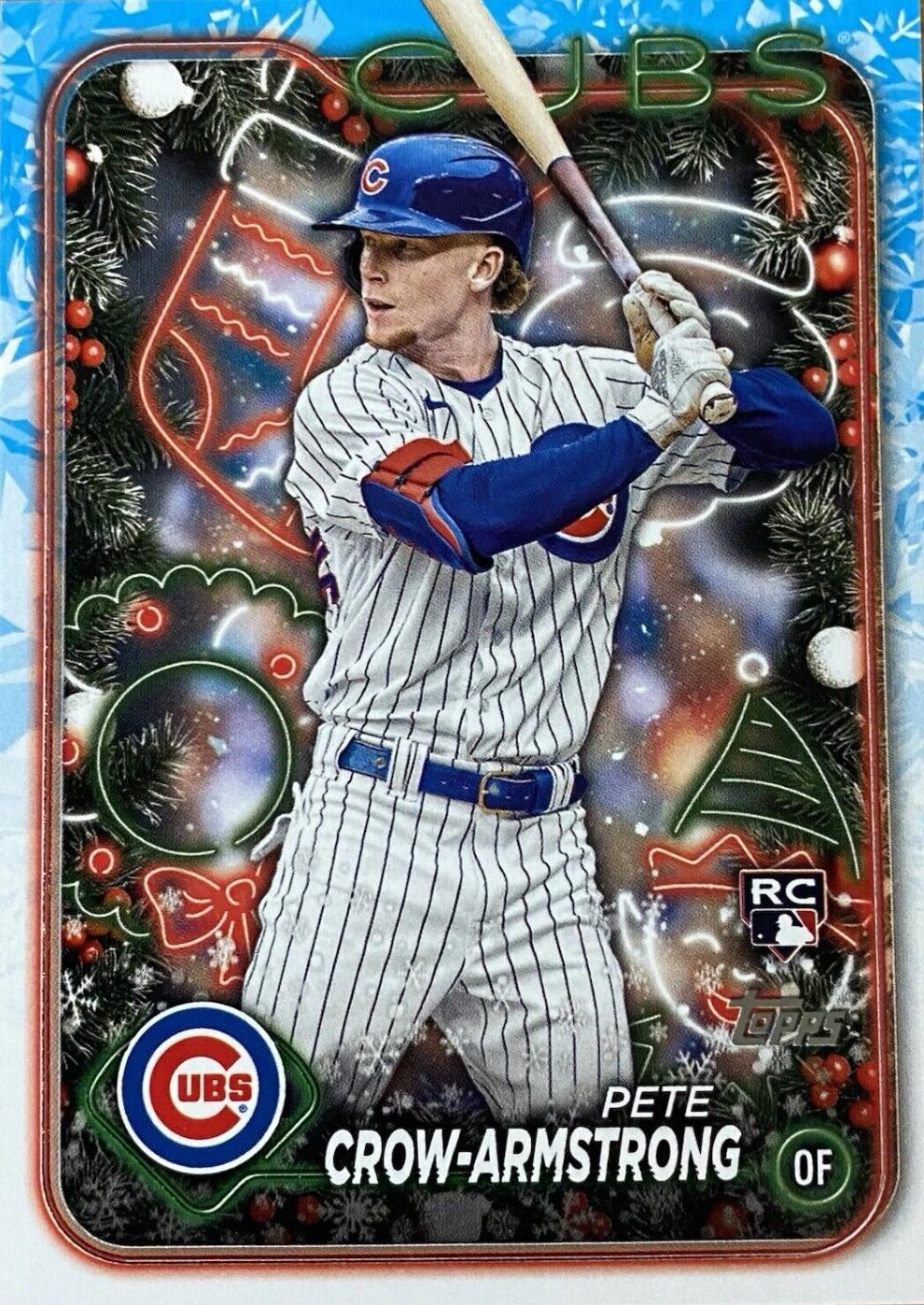 2024 Topps Holiday Pete Crow-Armstrong #H136 card