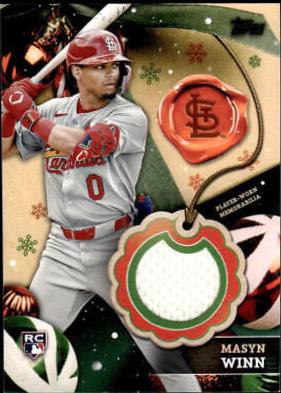 2024 Topps Holiday Relic Masyn Winn #RC-MW card