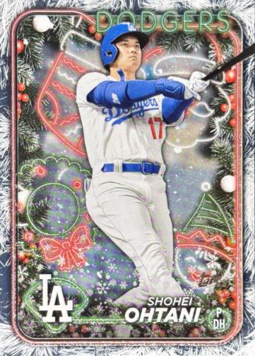 2024 Topps Holiday Shohei Ohtani [Holiday Tree] #H1 card