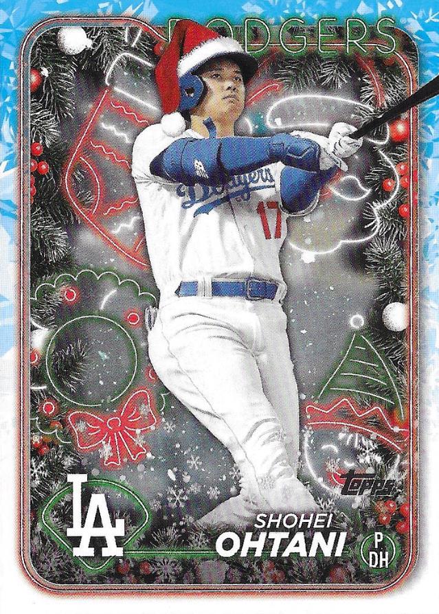 2024 Topps Holiday Shohei Ohtani [Image Variation SP] #H1 card