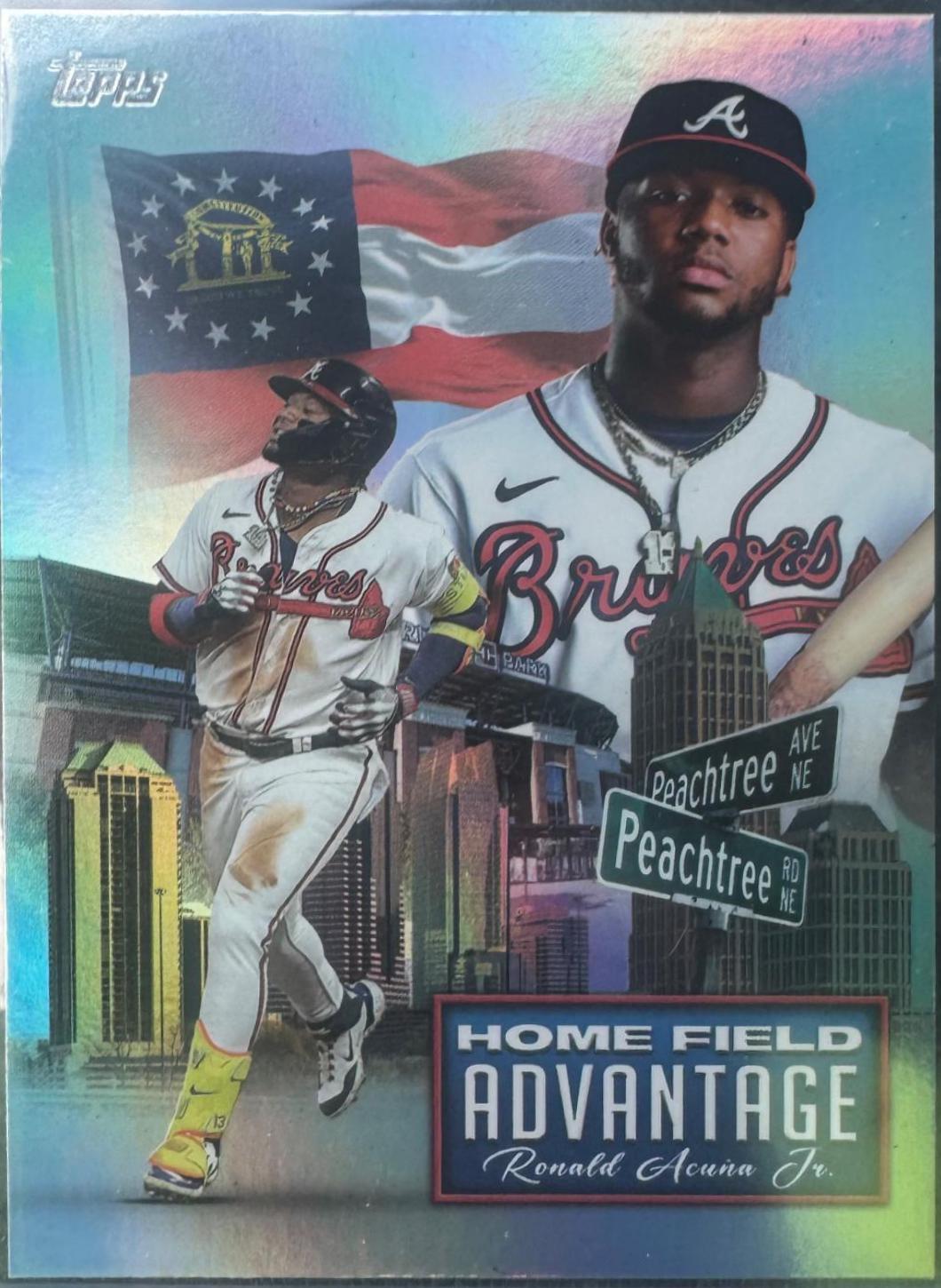 2024 Topps Homefield Advantage Ronald Acuna Jr. #HFA-11 card
