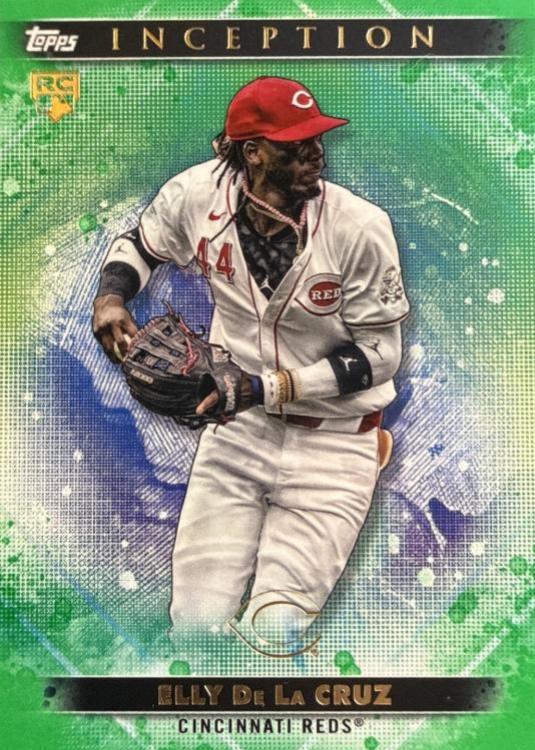2024 Topps Inception Elly De La Cruz [Green] #78 card