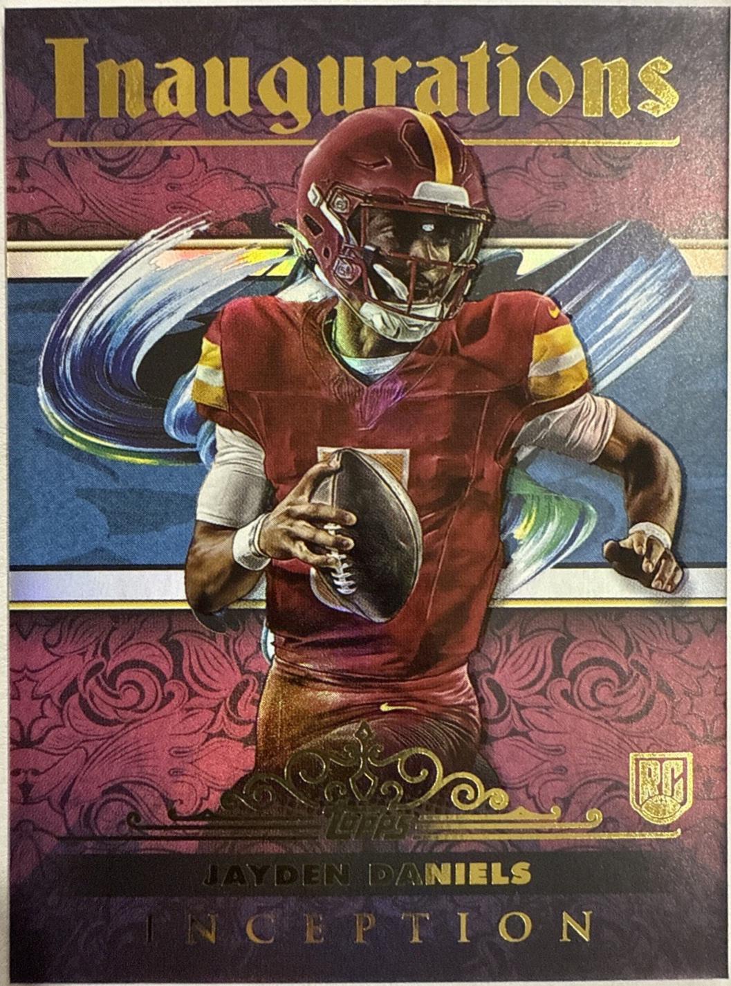 2024 Topps Inception Inaugurations Jayden Daniels #I-3 card