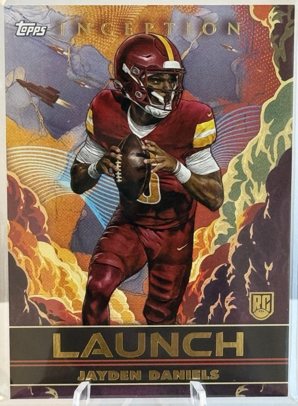 2024 Topps Inception Launch Jayden Daniels #L-3 card