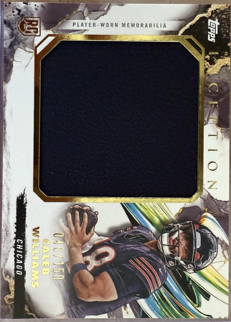 2024 Topps Inception Rookie Jumbo Relic Caleb Williams #RJR-CW card