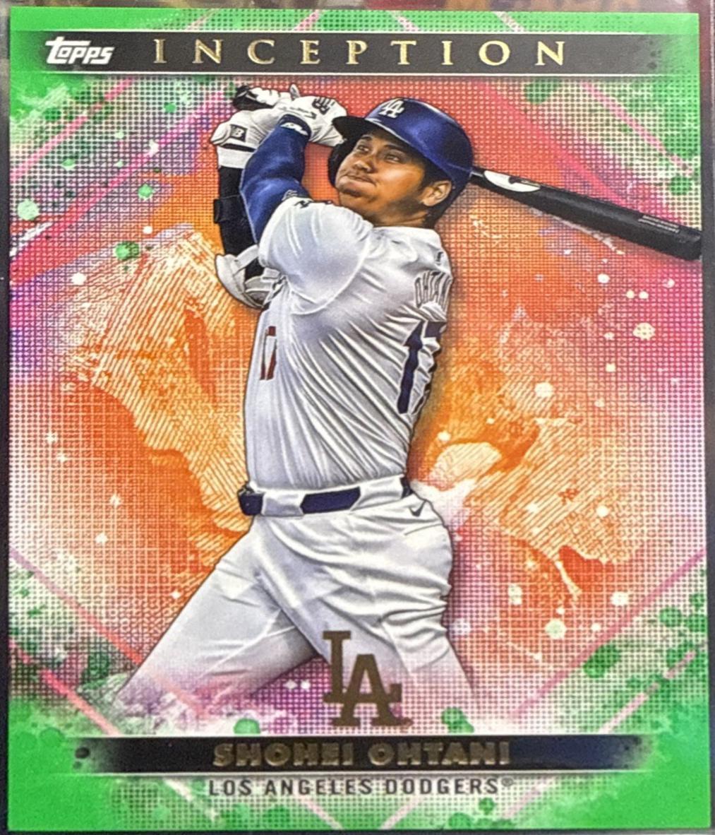 2024 Topps Inception Shohei Ohtani [Green] #73 card