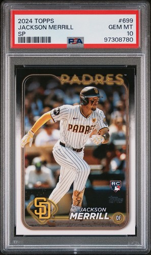 2024 Topps Jackson Merrill [SP] #699 card