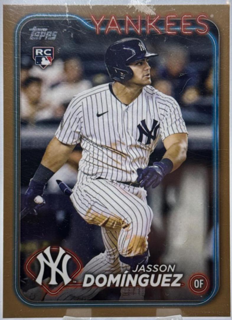 2024 Topps Jasson Dominguez [Gold] #60 card