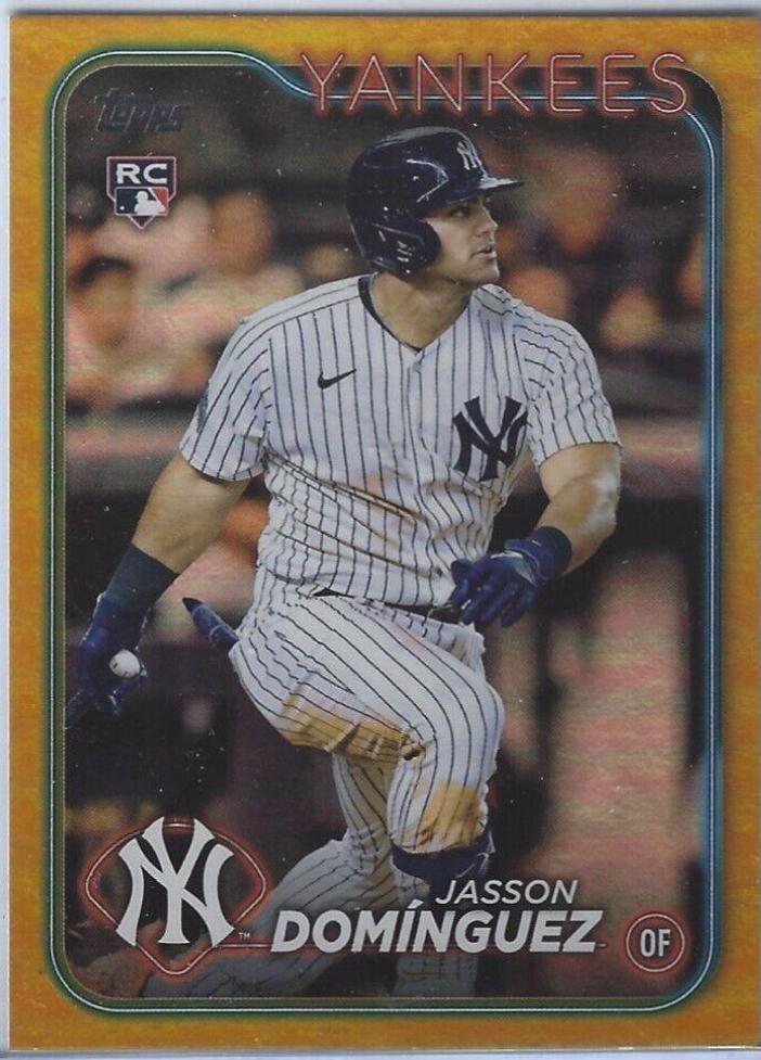 2024 Topps Jasson Dominguez [Gold Foil] #60 card