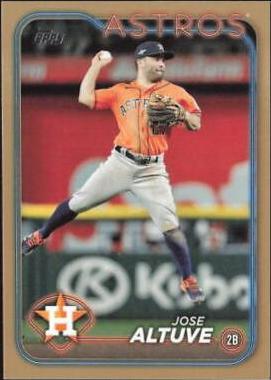 2024 Topps Jose Altuve [Gold] #700 card