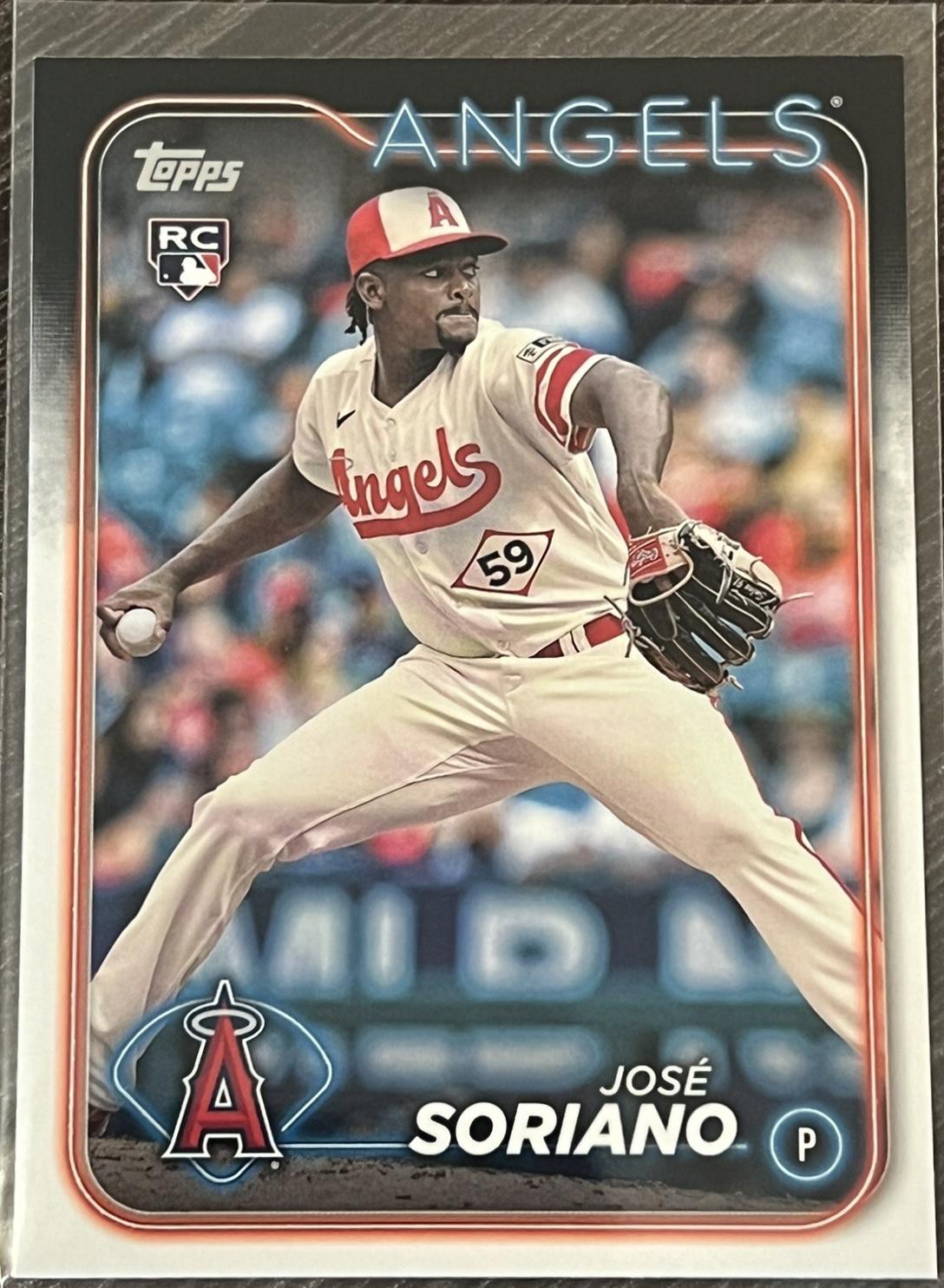 2024 Topps Jose Soriano [First Card] #15 card