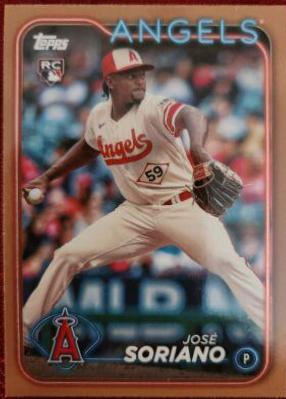 2024 Topps Jose Soriano [Gold] #15 card