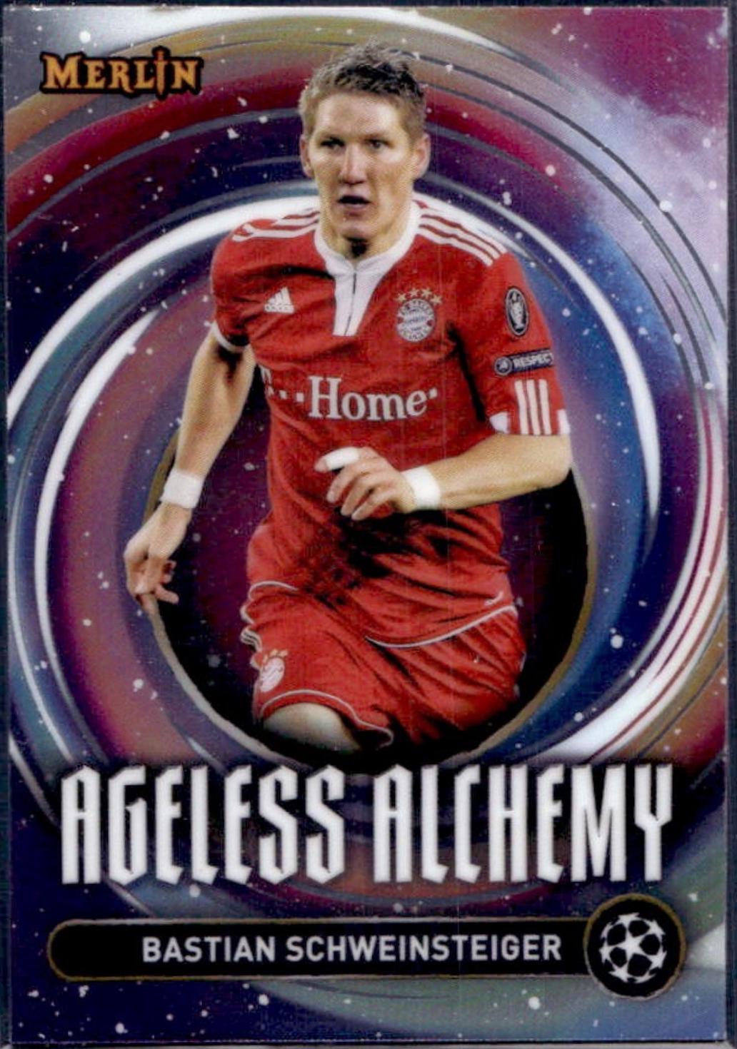 2024 Topps Merlin UEFA Ageless Alchemy Bastian Schweinsteiger #AA-2 card