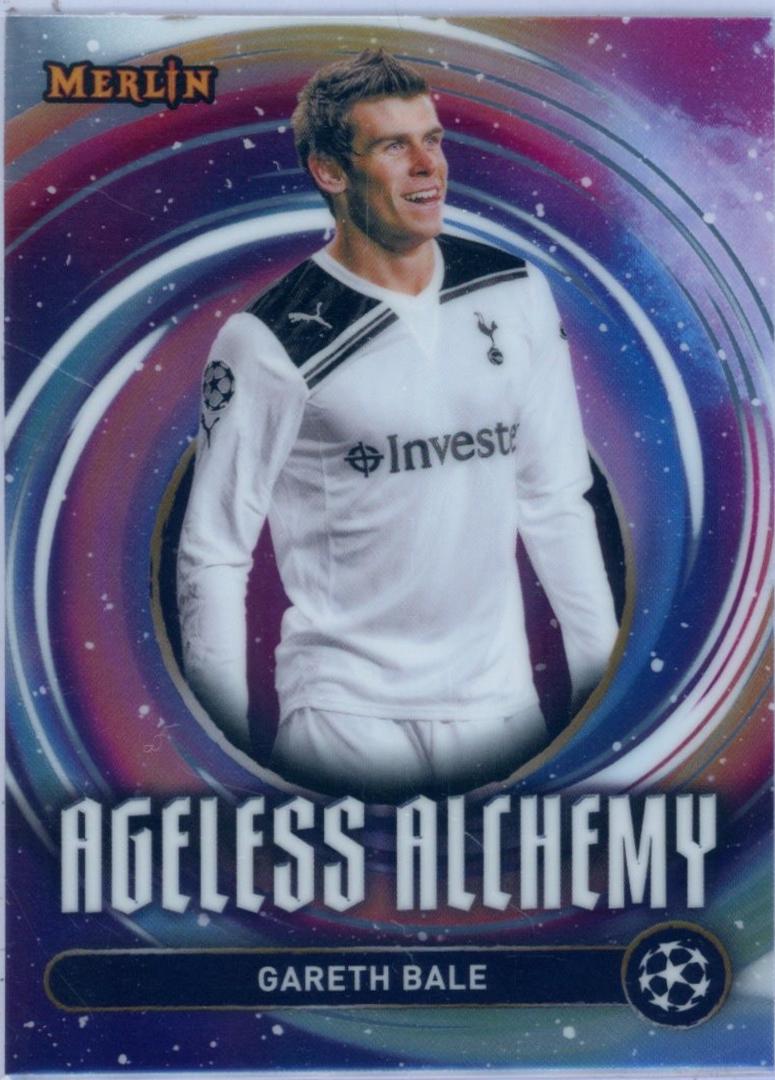 2024 Topps Merlin UEFA Ageless Alchemy Gareth Bale #AA-5 card