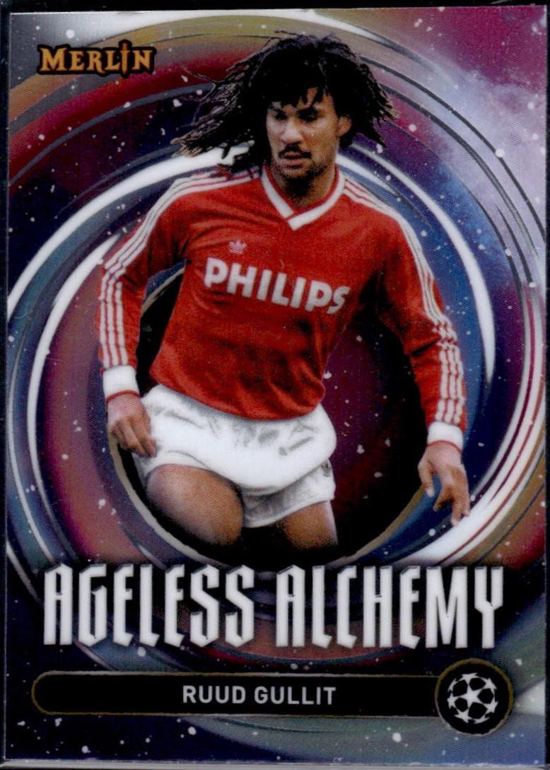 2024 Topps Merlin UEFA Ageless Alchemy Ruud Gullit #AA-13 card
