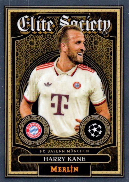 2024 Topps Merlin UEFA Elite Society Harry Kane #ES-8 card