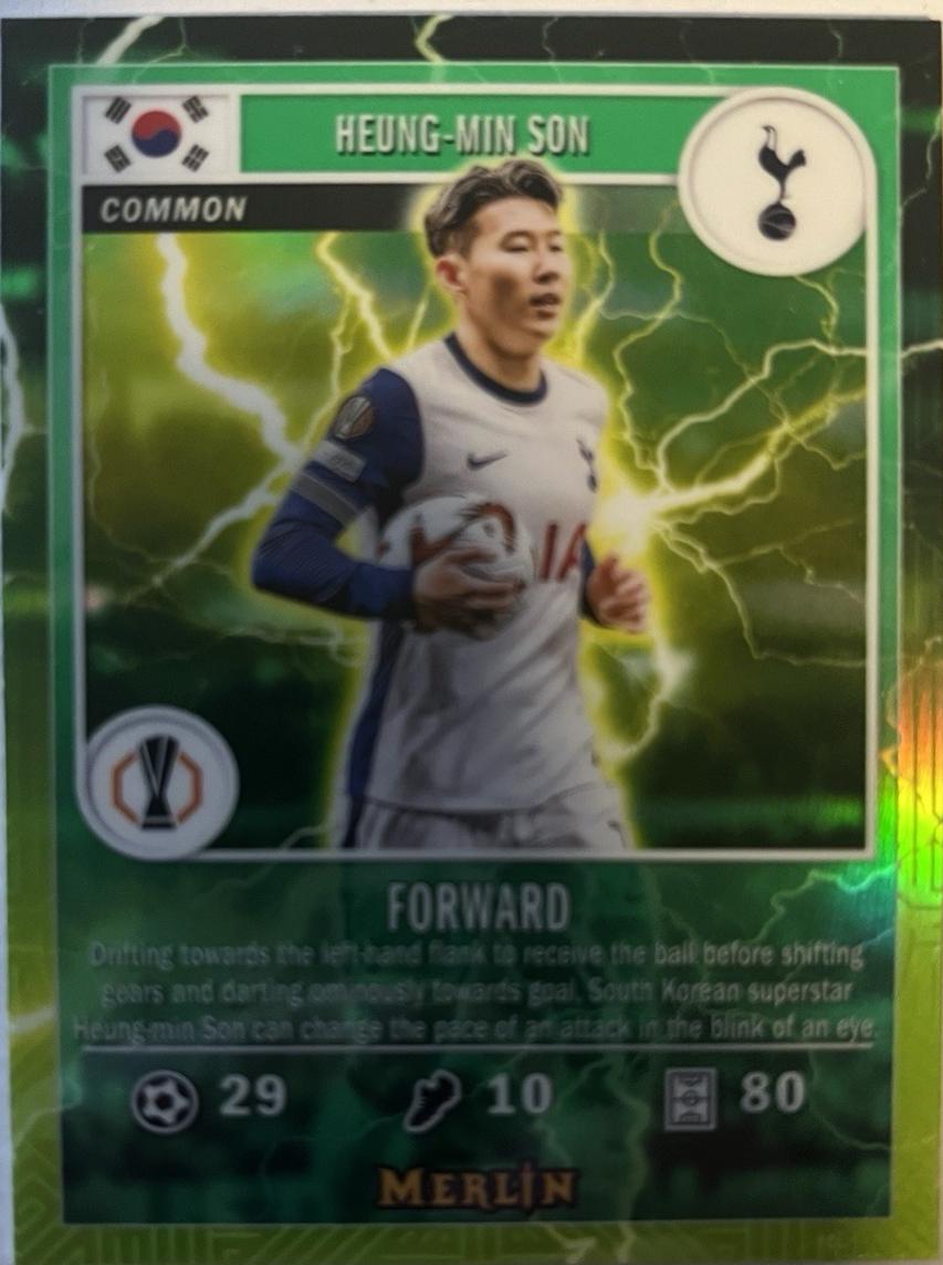 2024 Topps Merlin UEFA Gamers Heung-min Son #MG-43 card