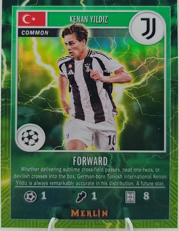 2024 Topps Merlin UEFA Gamers Kenan Yildiz #MG-24 card