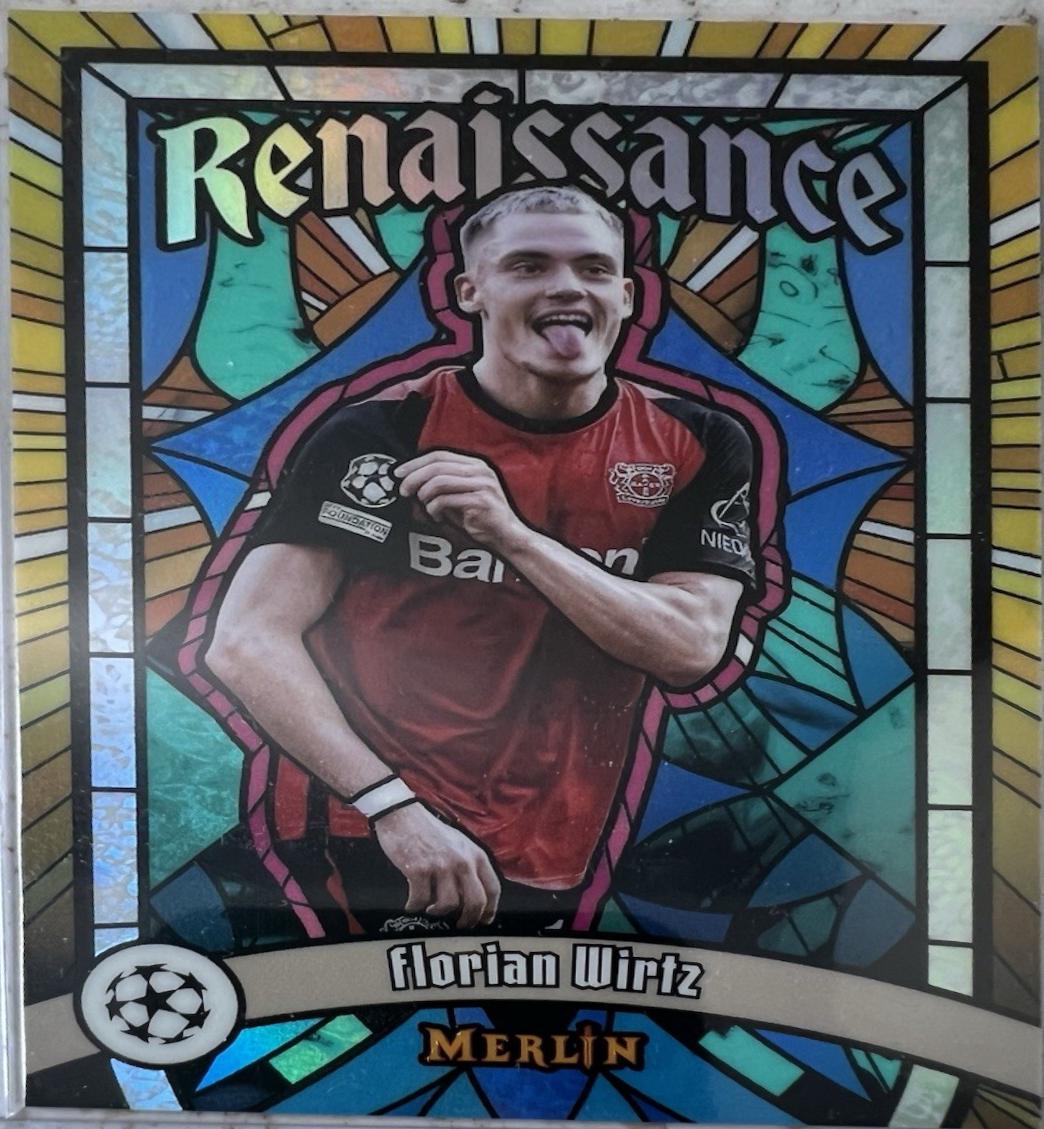 2024 Topps Merlin UEFA Renaissance Florian Wirtz #R-4 card