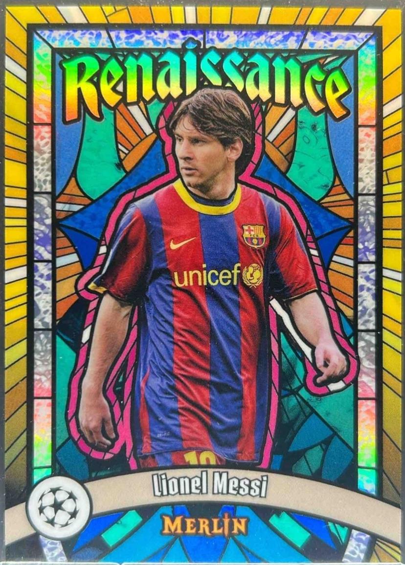 2024 Topps Merlin UEFA Renaissance Lionel Messi #R-10 card