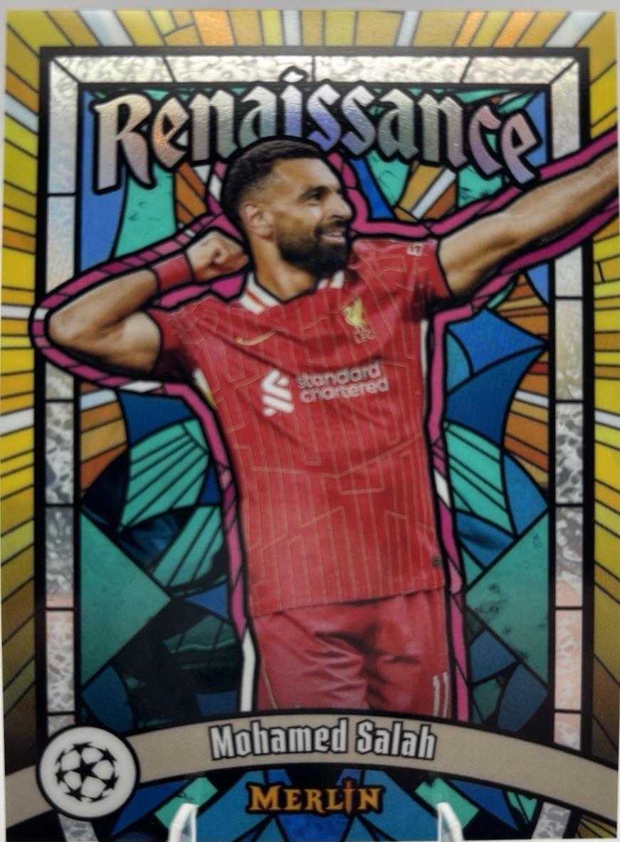 2024 Topps Merlin UEFA Renaissance Mohamed Salah #R-12 card