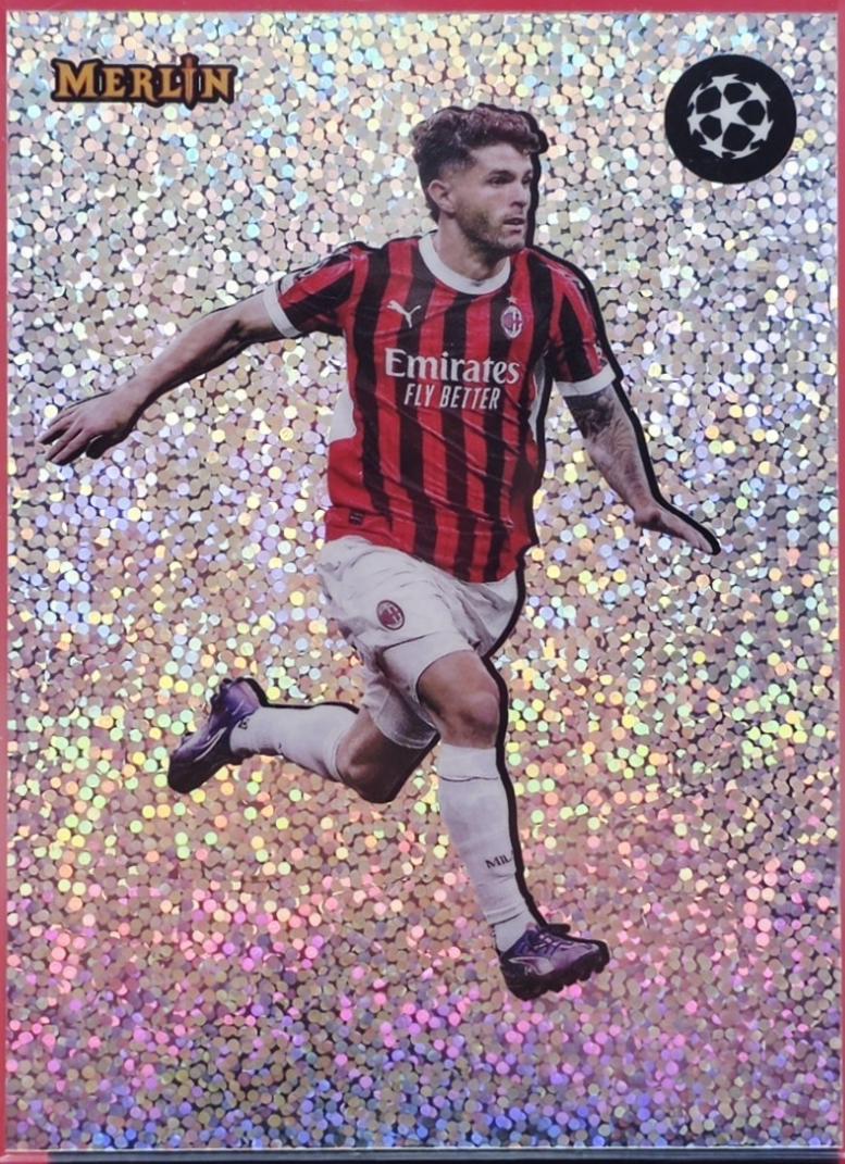2024 Topps Merlin UEFA The Shiny Christian Pulisic #S-16 card