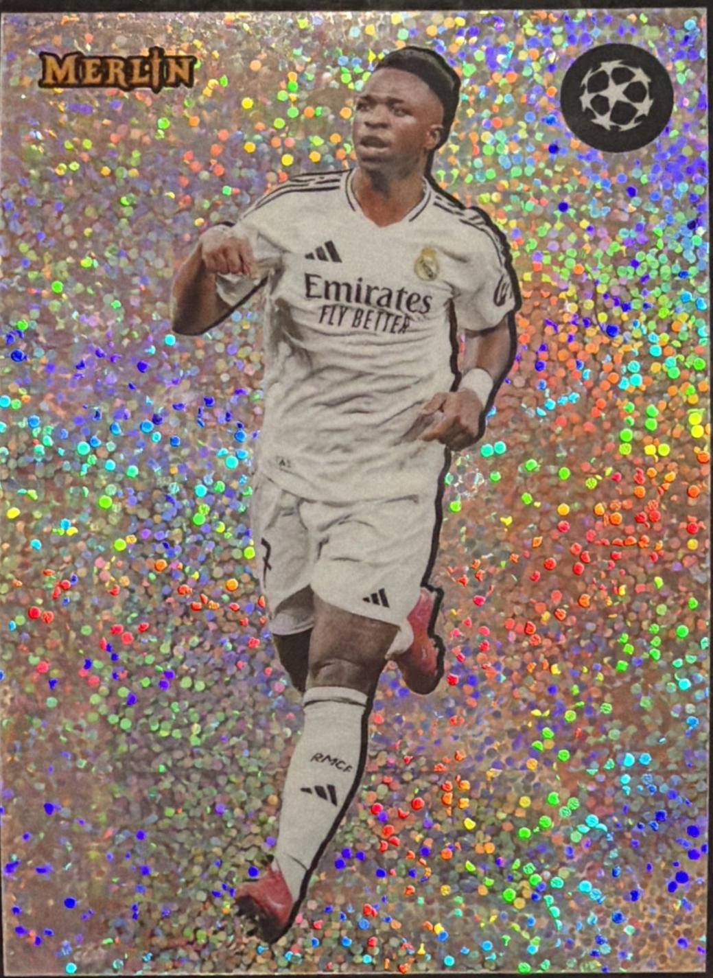 2024 Topps Merlin UEFA The Shiny Vini Jr. #S-11 card