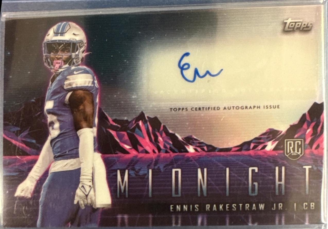 2024 Topps Midnight Rookie Horizon Autograph Ennis Rakestraw Jr. #RHS-ER card