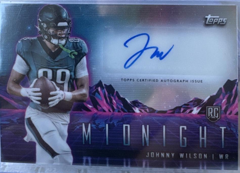 2024 Topps Midnight Rookie Horizon Autograph Johnny Wilson #RHS-JW card