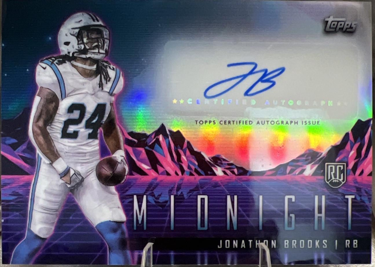 2024 Topps Midnight Rookie Horizon Autograph Jonathon Brooks #RHS-JBR card